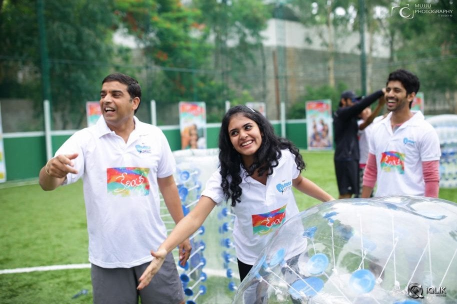 Kerintha-Movie-Team-At-Bubble-Soccer-Event